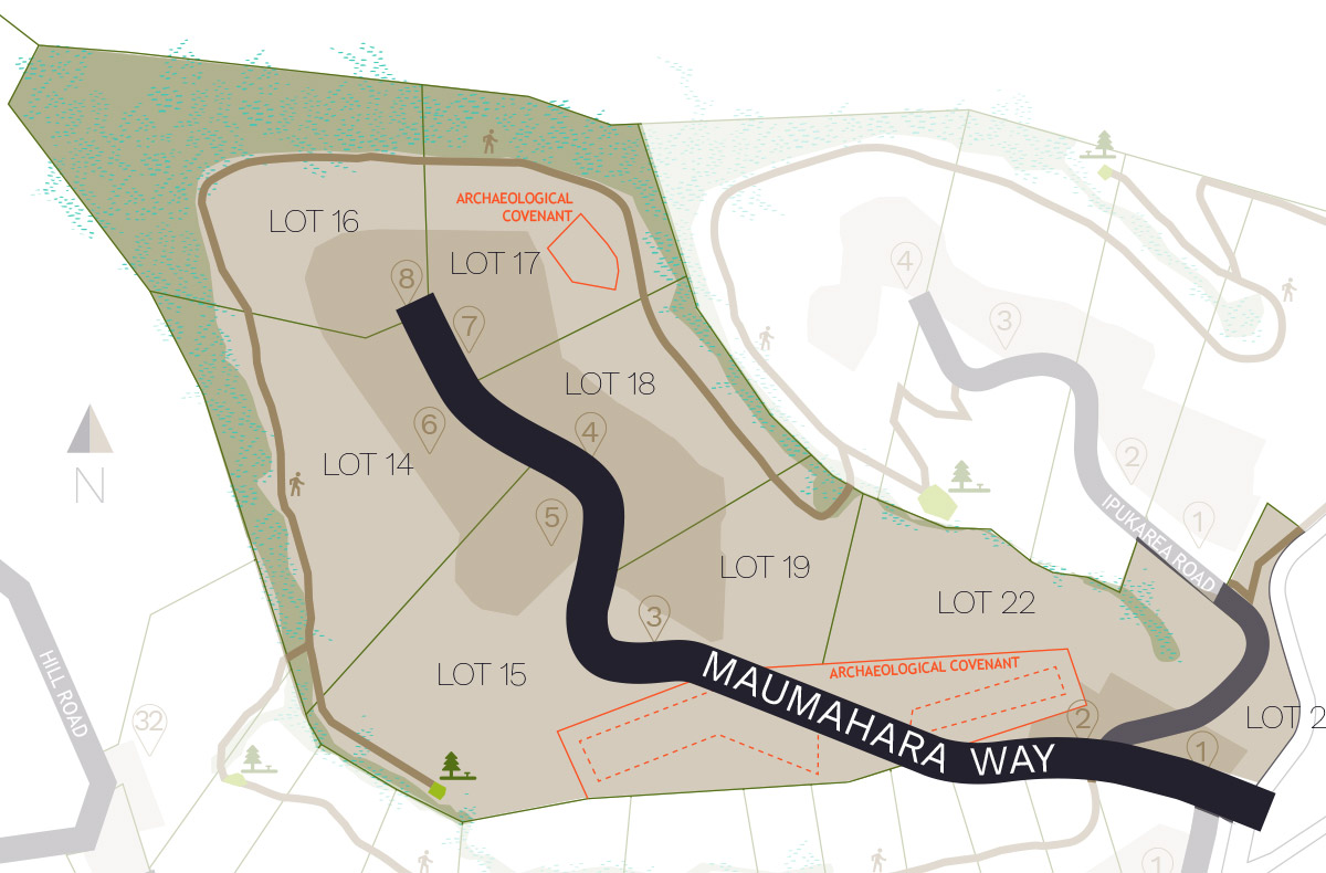 Maumahara Road map