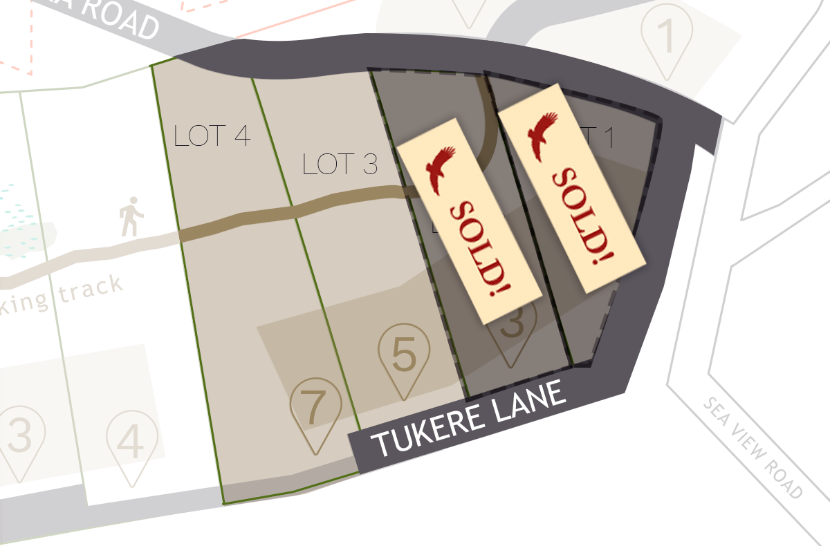 Tukere Lane map